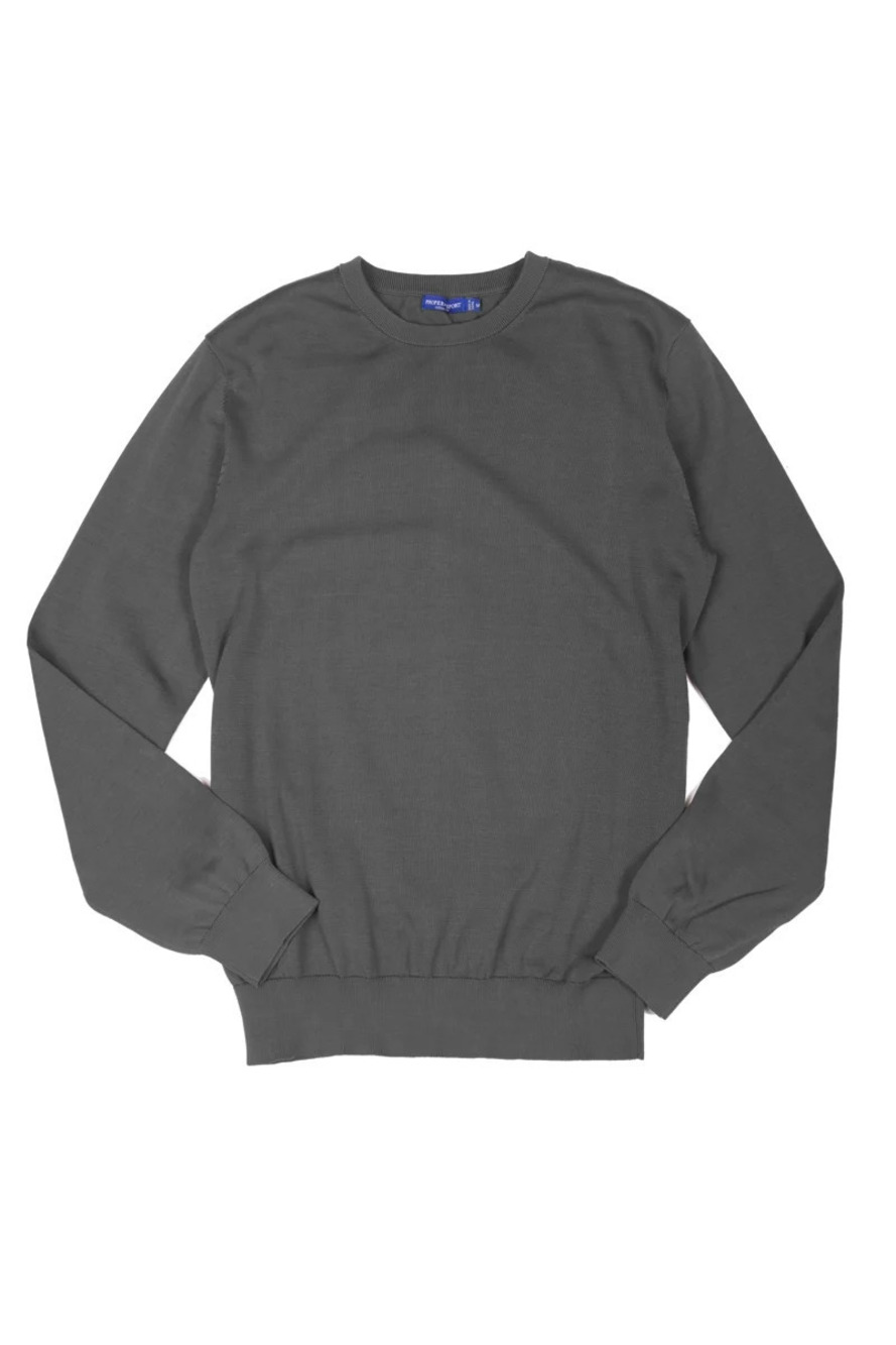 Proper Sport Charcoal Grey Crewneck Sweater/24853